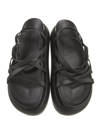 Jonathan Simkhai Leather Slingback Sandals