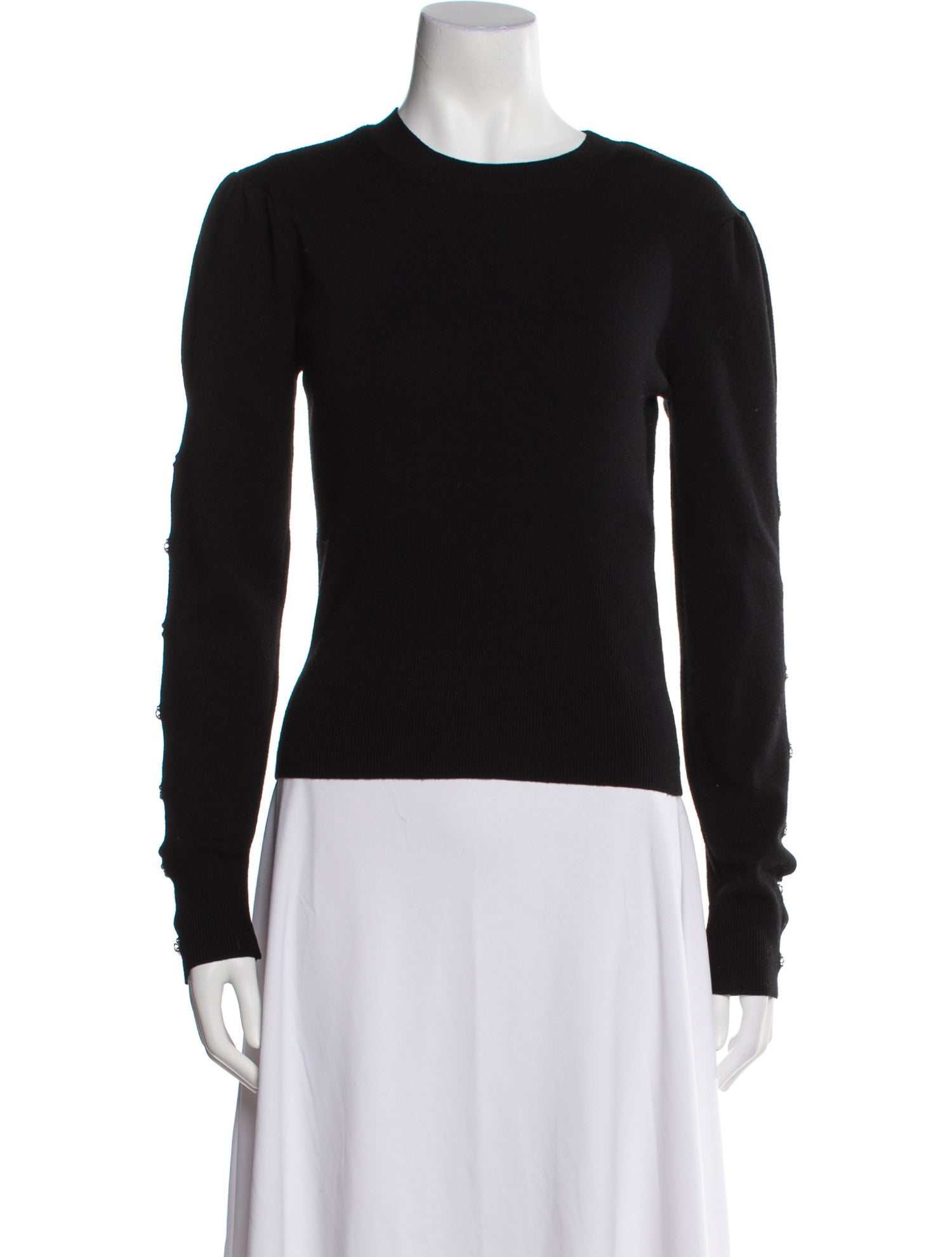Jonathan Simkhai Wool Crew Neck Sweater