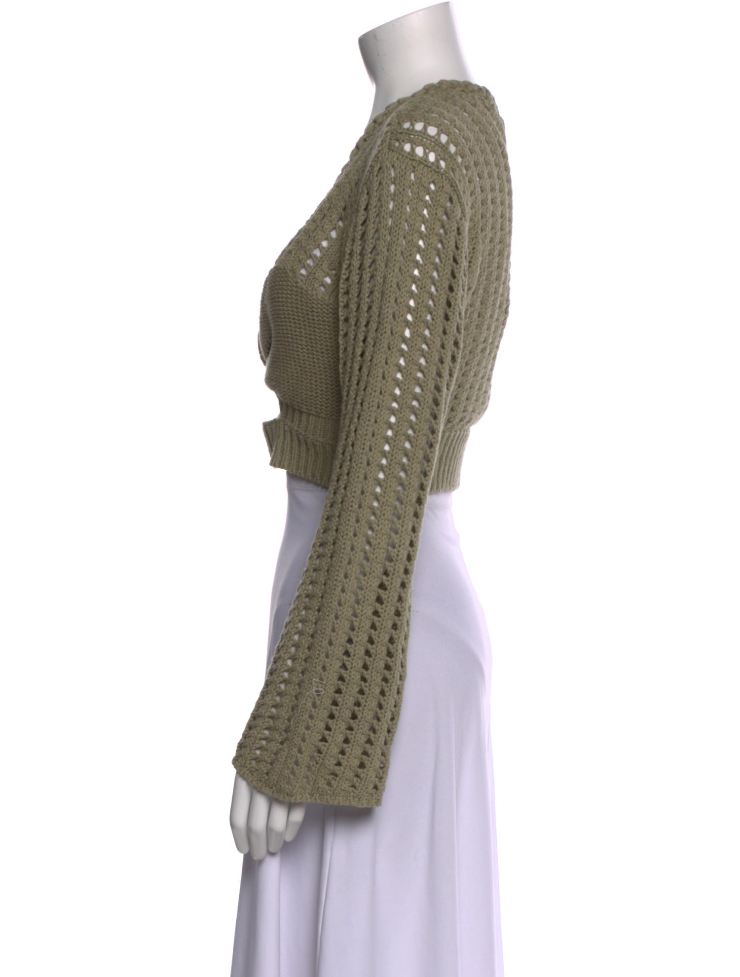 Jonathan Simkhai Plunge Neckline Sweater w/ Tags