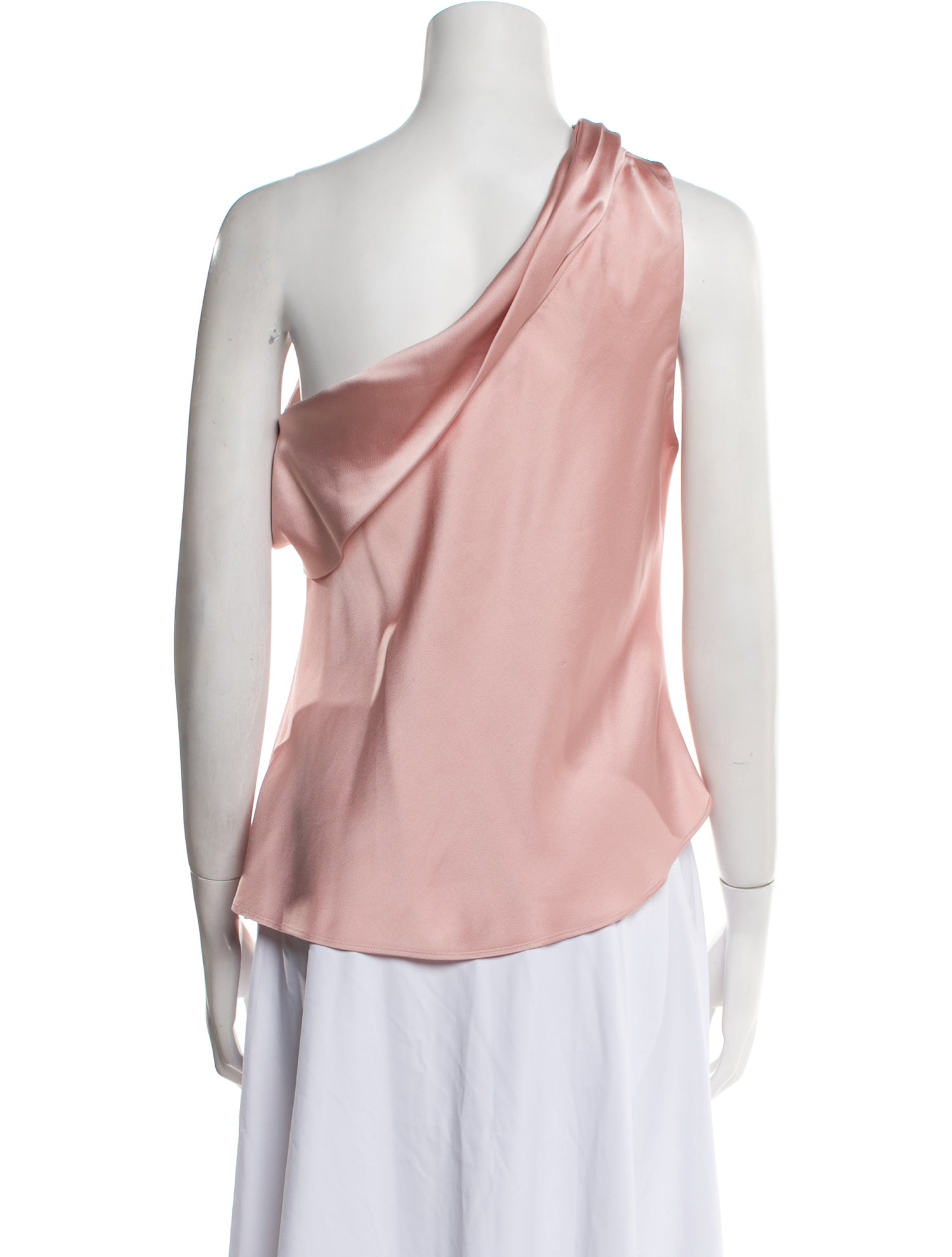 Jonathan Simkhai One-Shoulder Sleeveless Blouse