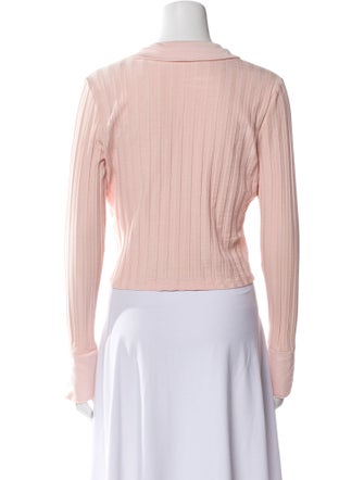 Jonathan Simkhai Long Sleeve Crop Top