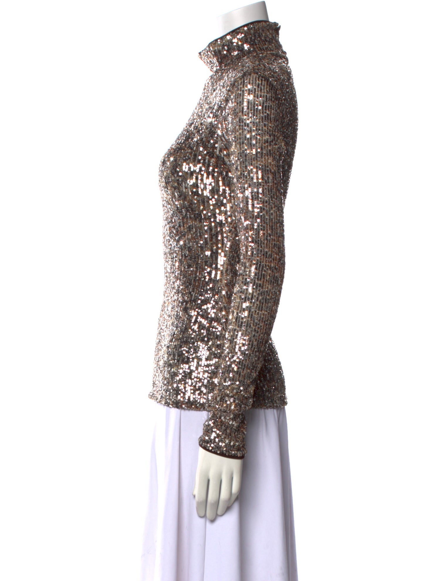 Jonathan Simkhai Turtleneck Long Sleeve Top