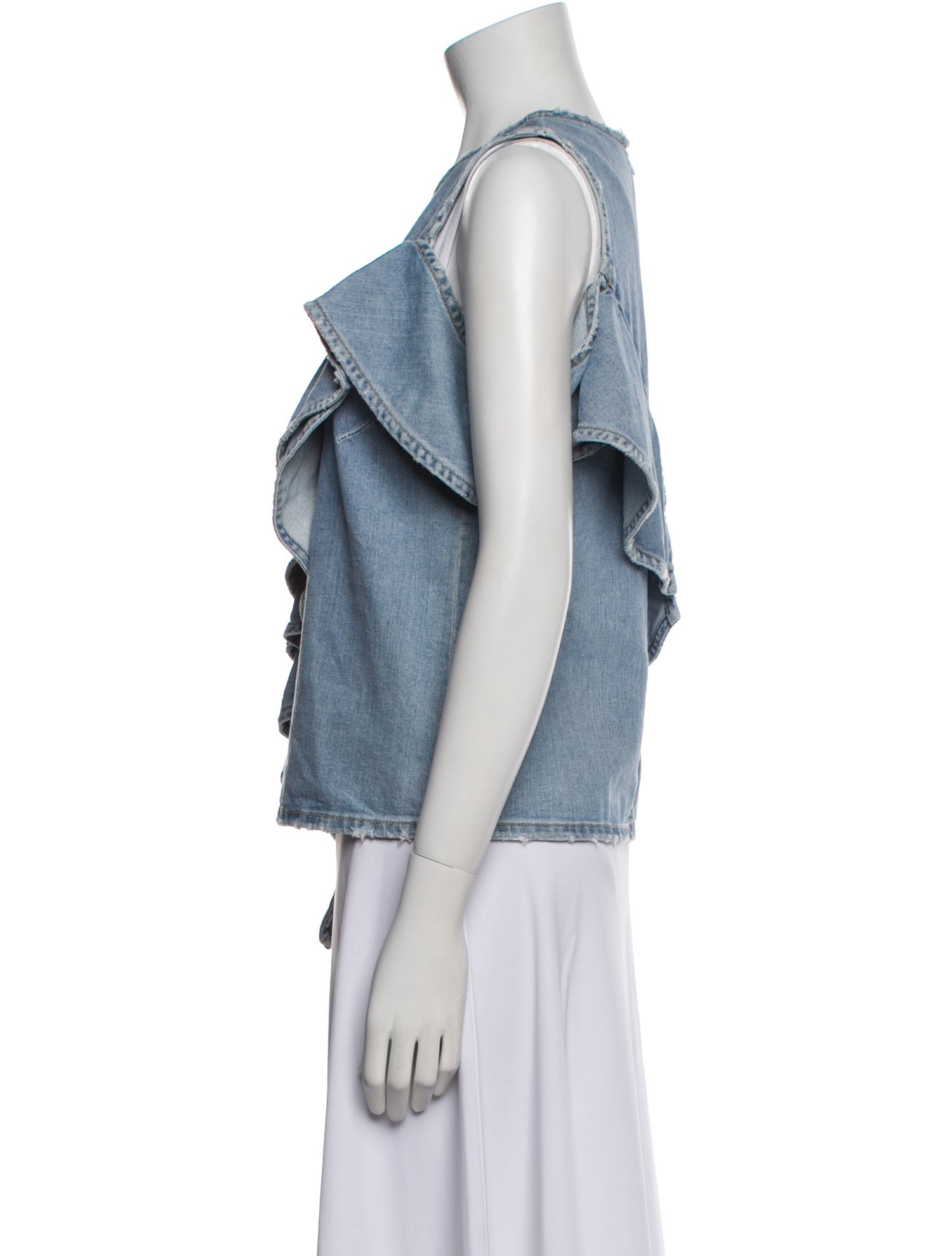 Jonathan Simkhai Scoop Neck Sleeveless Top