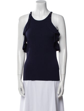 Jonathan Simkhai Scoop Neck Sleeveless Top
