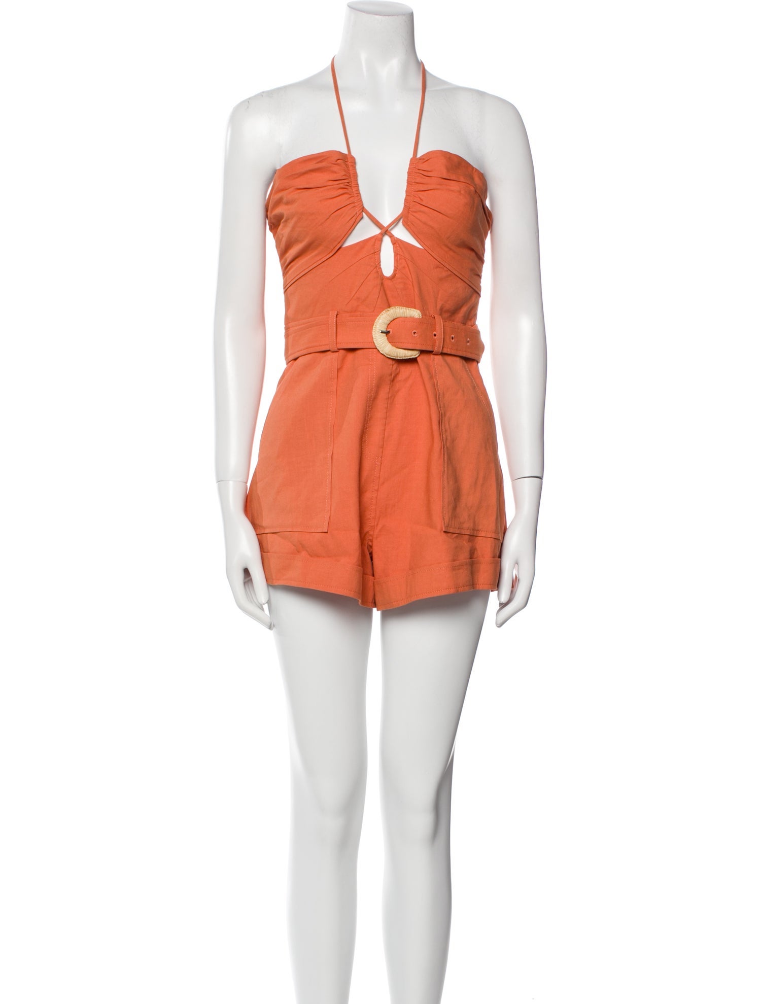 Jonathan Simkhai Halterneck Romper