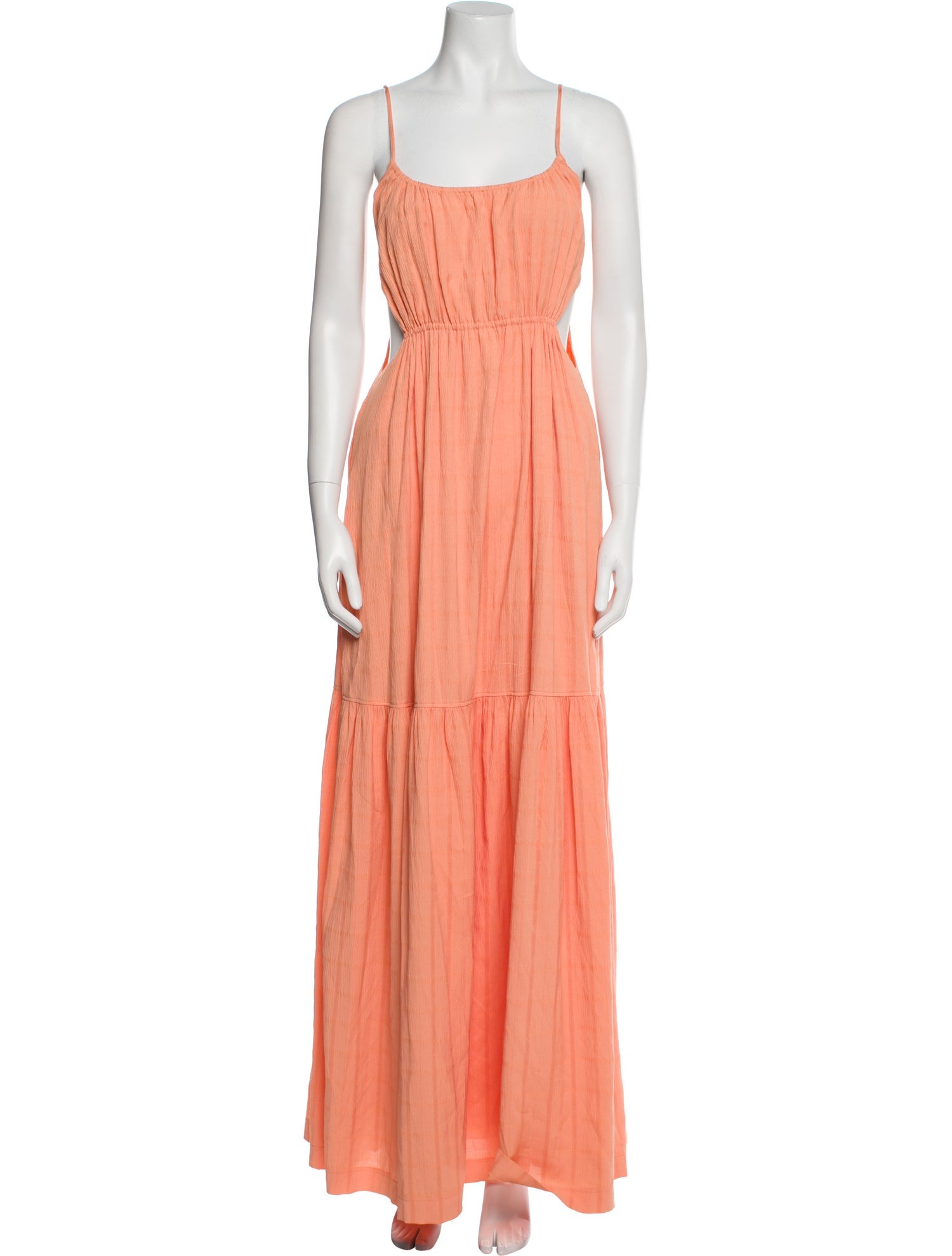 Jonathan Simkhai Square Neckline Long Dress