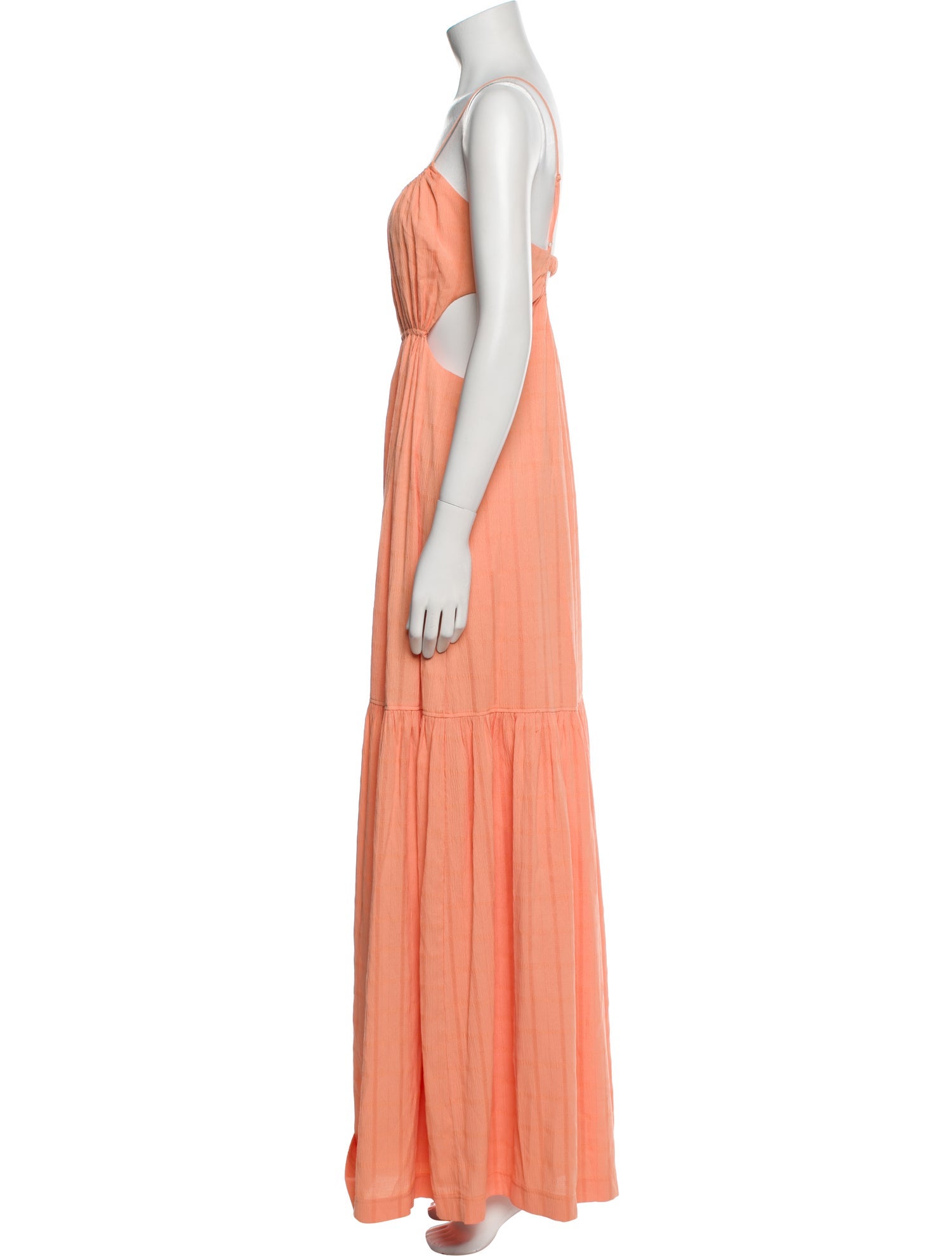 Jonathan Simkhai Square Neckline Long Dress