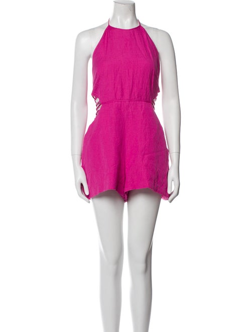 Jonathan Simkhai Halterneck Romper