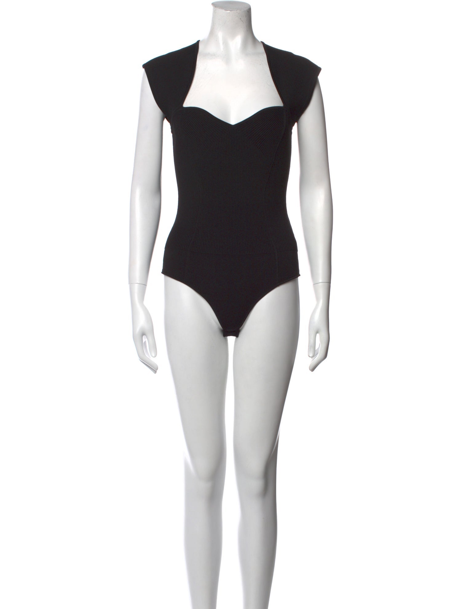 Jonathan Simkhai V-Neck Sleeveless Bodysuit