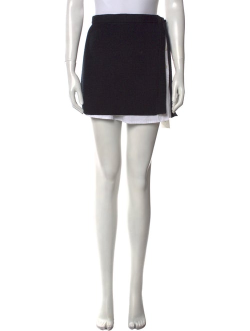 Jonathan Simkhai Wool Mini Skirt