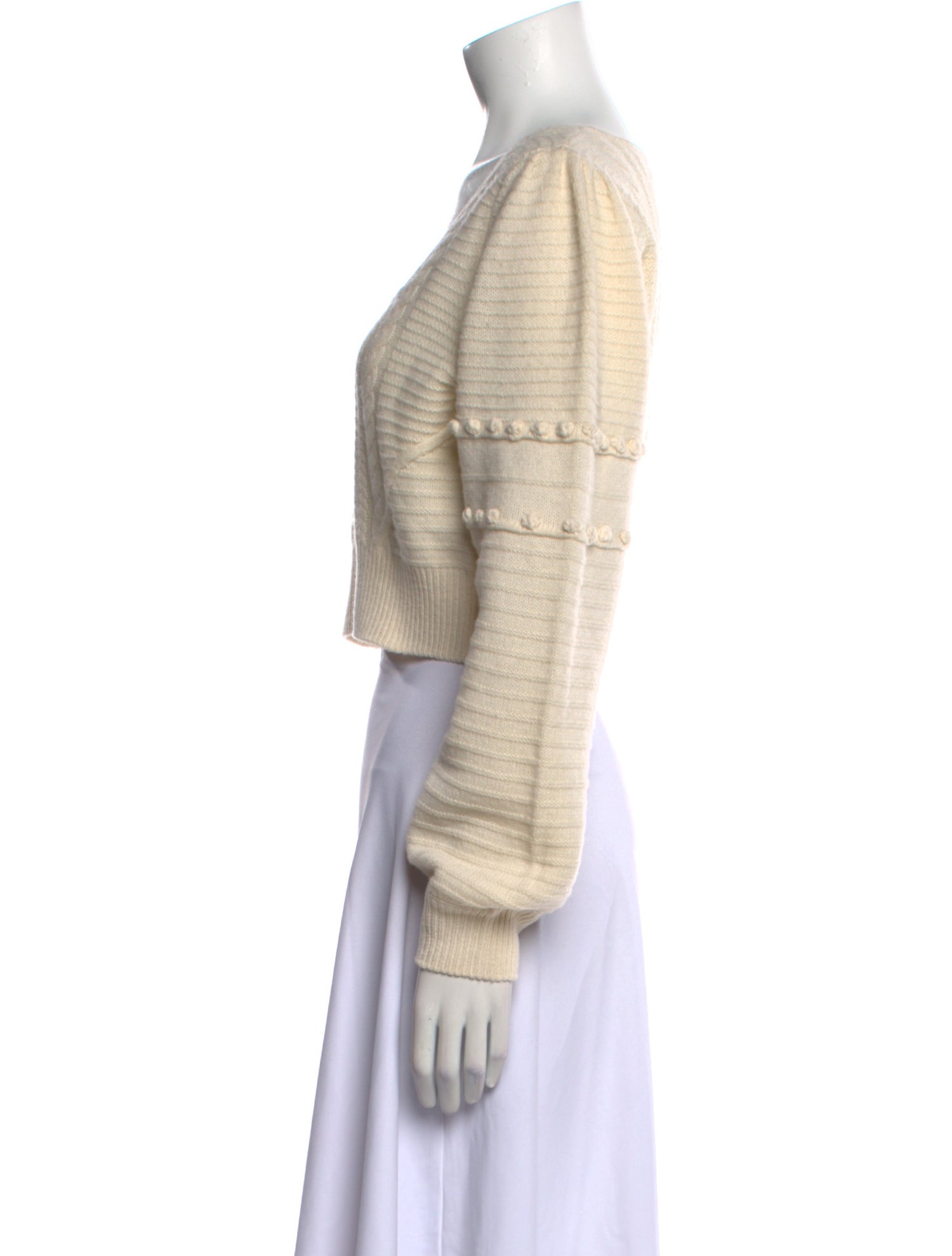 Jonathan Simkhai Wool Square Neckline Sweater