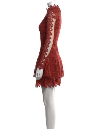Jonathan Simkhai Lace Pattern Mini Dress