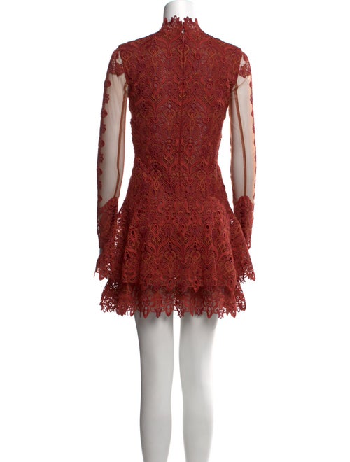 Jonathan Simkhai Lace Pattern Mini Dress