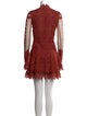Jonathan Simkhai Lace Pattern Mini Dress