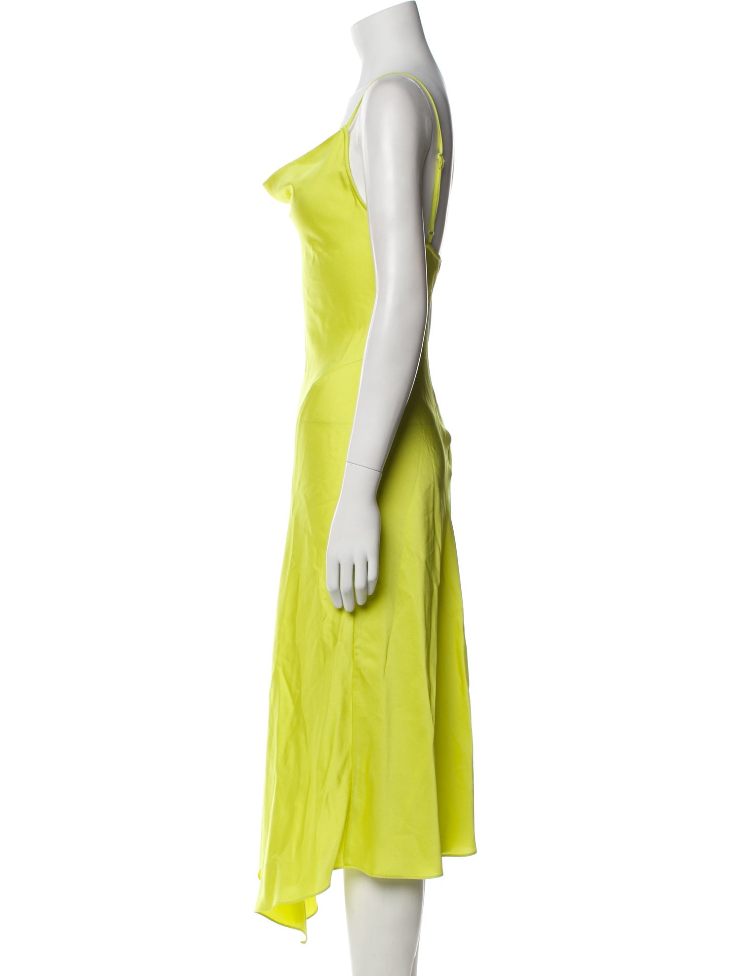 Jonathan Simkhai Cowl Neck Midi Length Dress