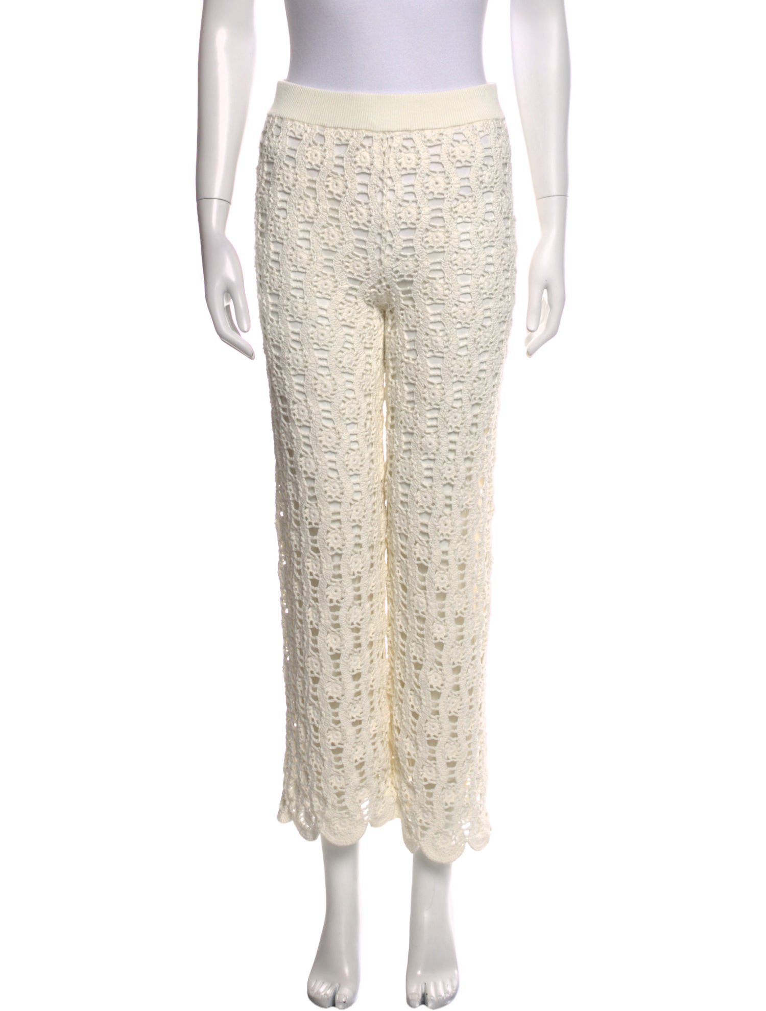 Jonathan Simkhai Striped Wide Leg Pants