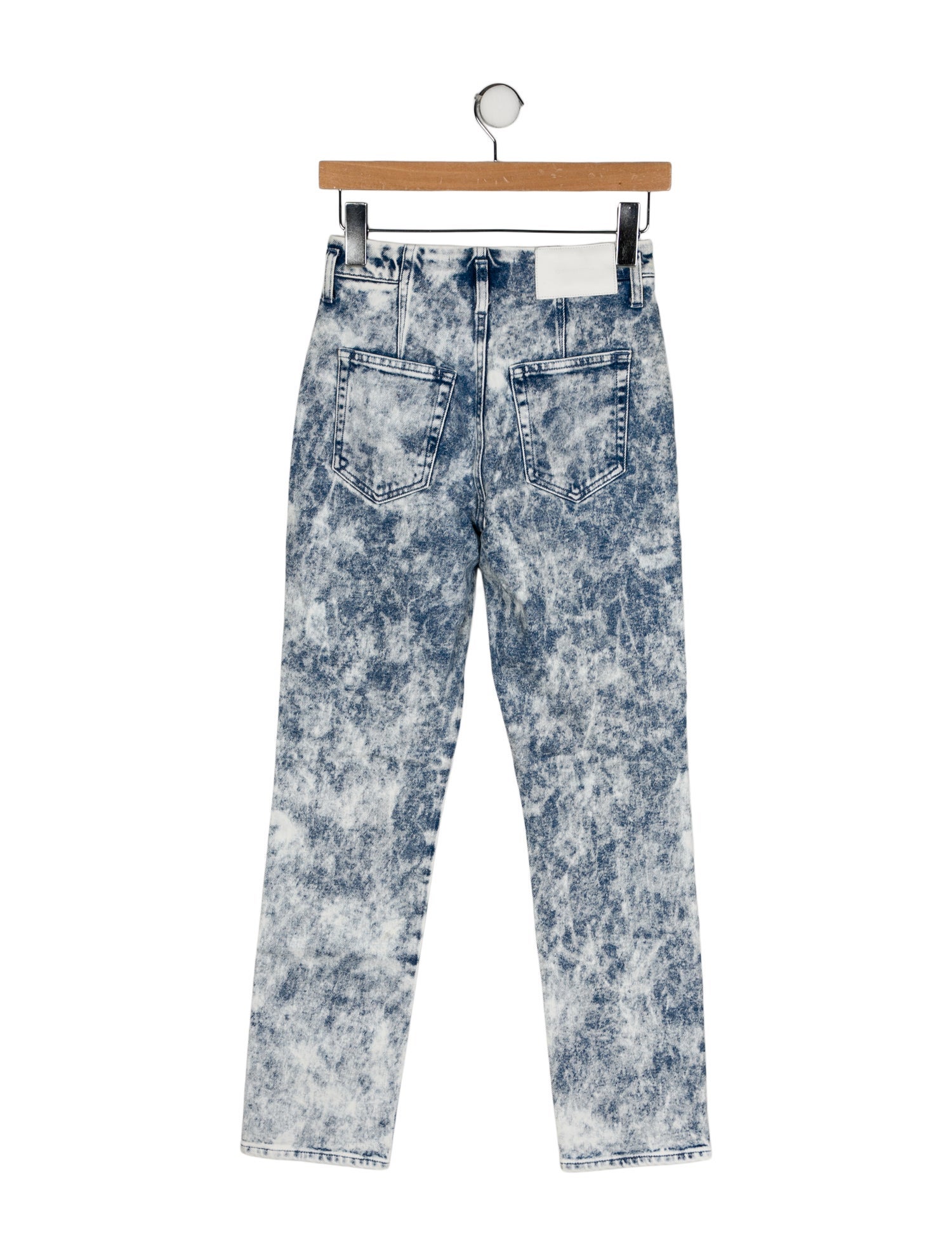 Jonathan Simkhai High-Rise Straight Leg Jeans