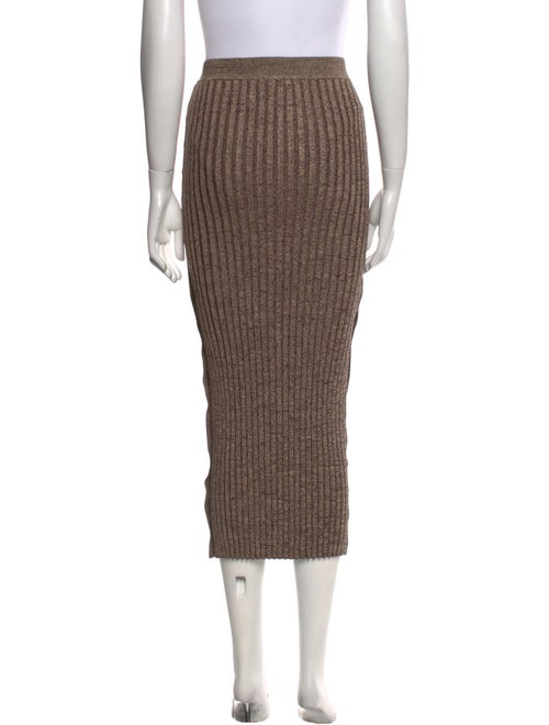 Jonathan Simkhai Striped Midi Length Skirt