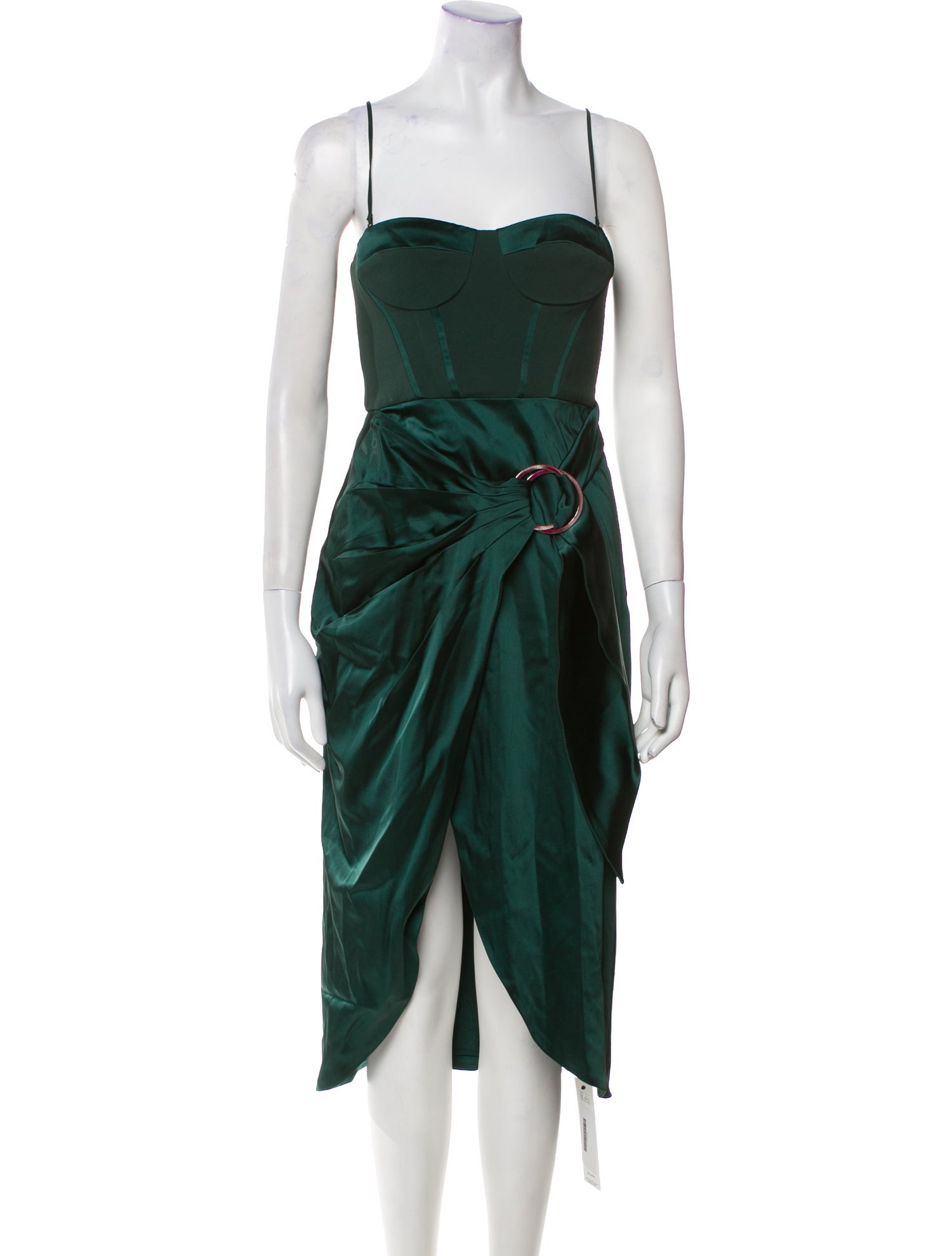 Jonathan Simkhai Square Neckline Midi Length Dress