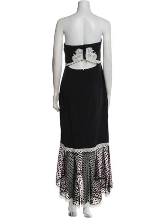 Jonathan Simkhai Window Pane Midi Length Dress