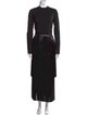 Jonathan Simkhai Mock Neck Long Dress