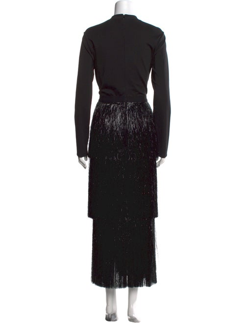 Jonathan Simkhai Mock Neck Long Dress