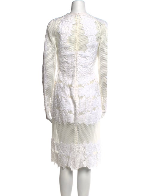 Jonathan Simkhai Lace Pattern Midi Length Dress