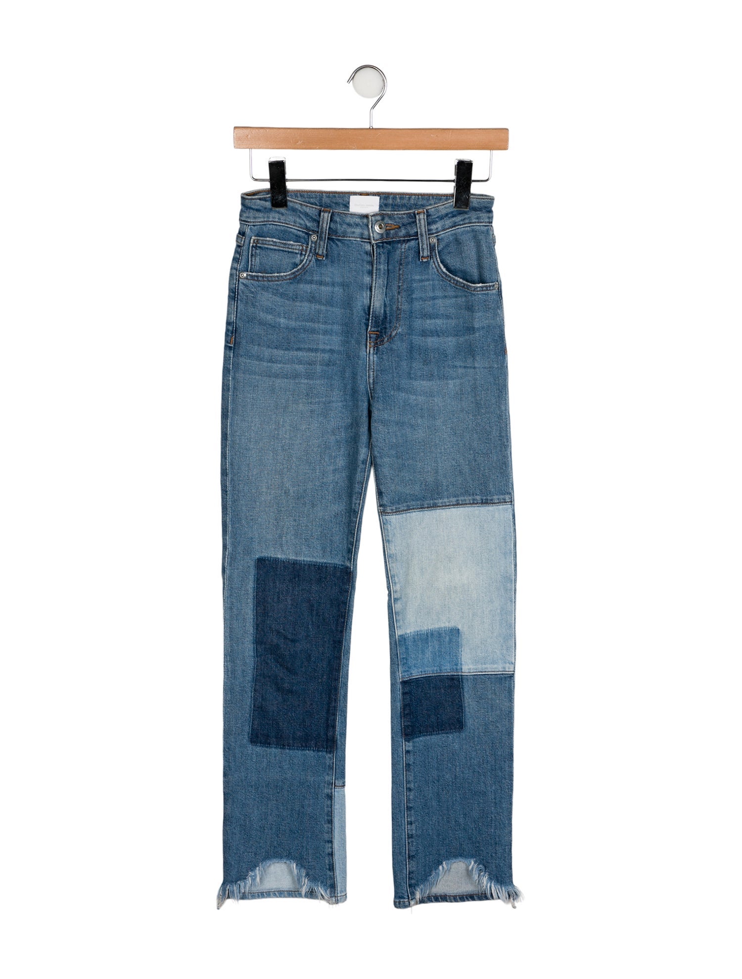 Jonathan Simkhai Mid-Rise Straight Leg Jeans