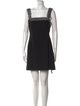 Jonathan Simkhai Square Neckline Mini Dress