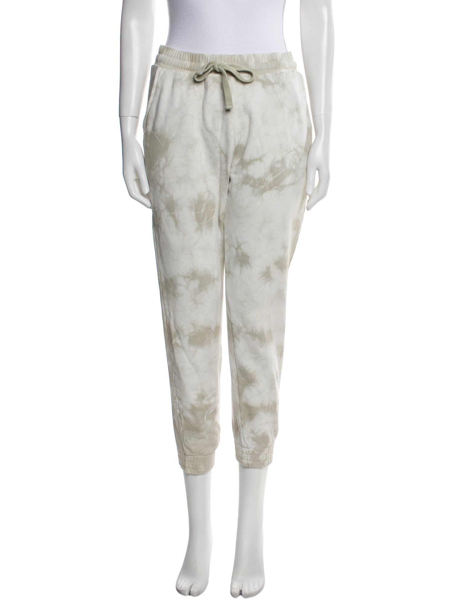 Jonathan Simkhai Tie-Dye Print Straight Leg Pants