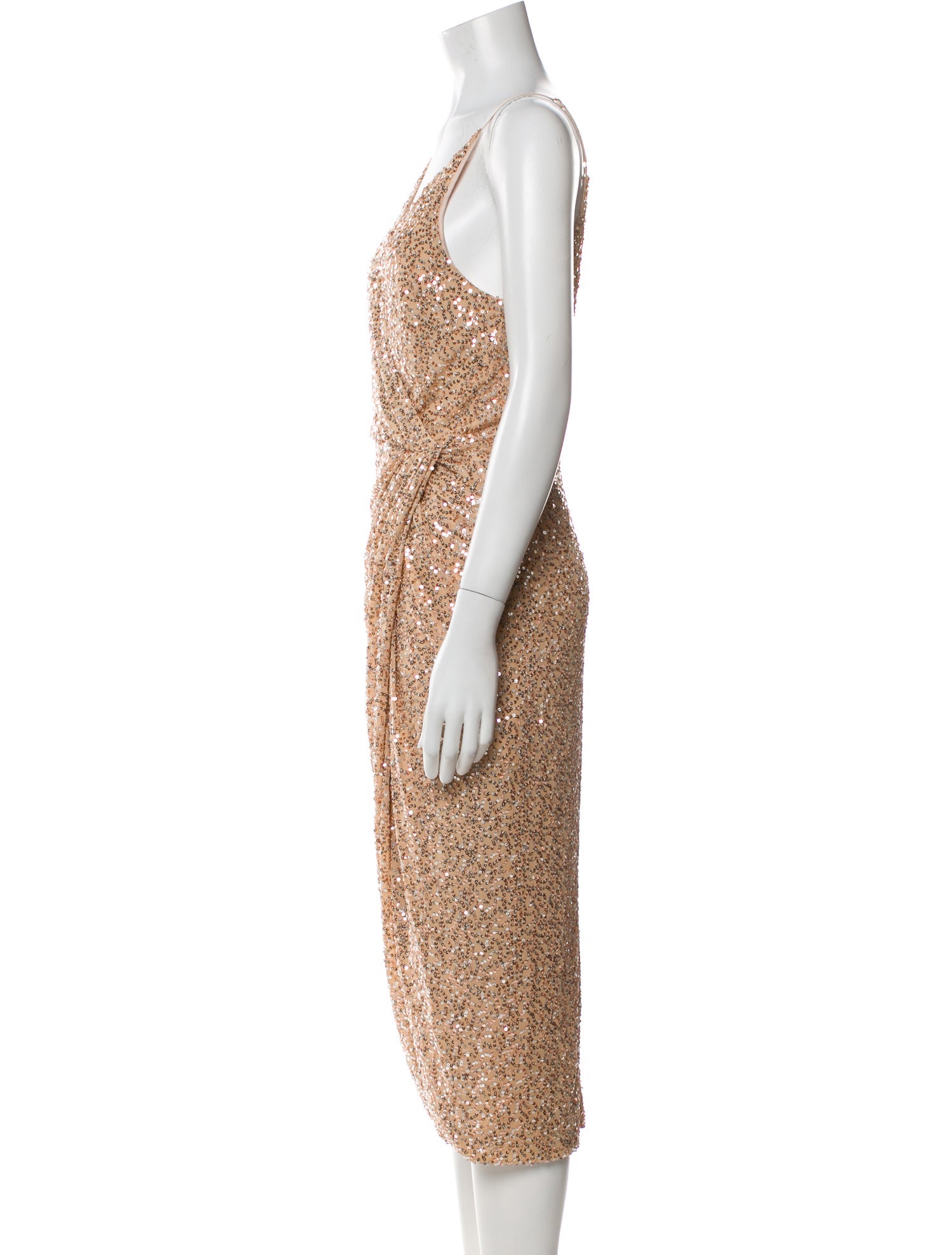 Jonathan Simkhai V-Neck Midi Length Dress