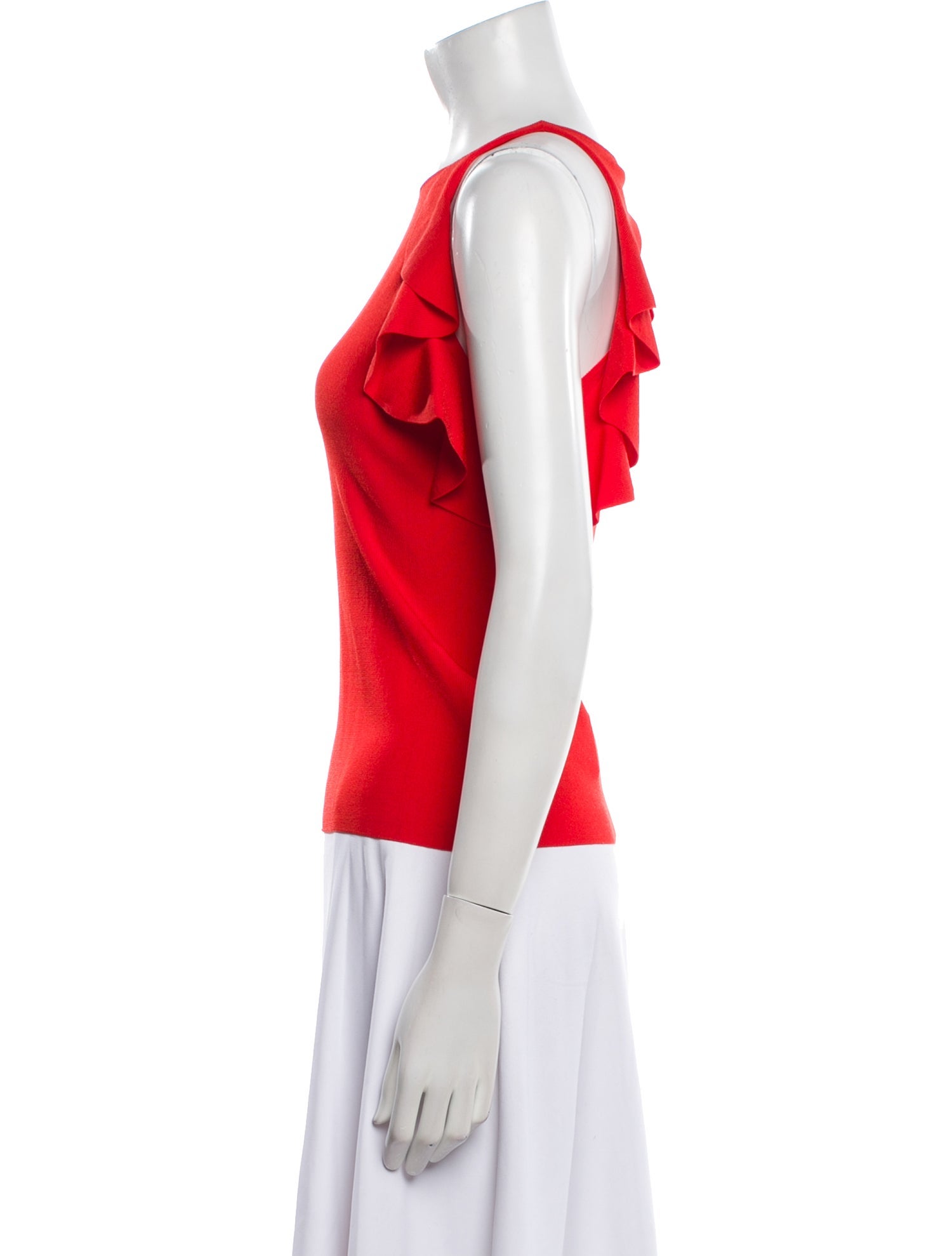 Jonathan Simkhai Crew Neck Sleeveless Top