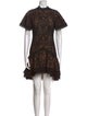 Jonathan Simkhai Lace Pattern Knee-Length Dress