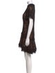 Jonathan Simkhai Lace Pattern Knee-Length Dress