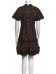 Jonathan Simkhai Lace Pattern Knee-Length Dress