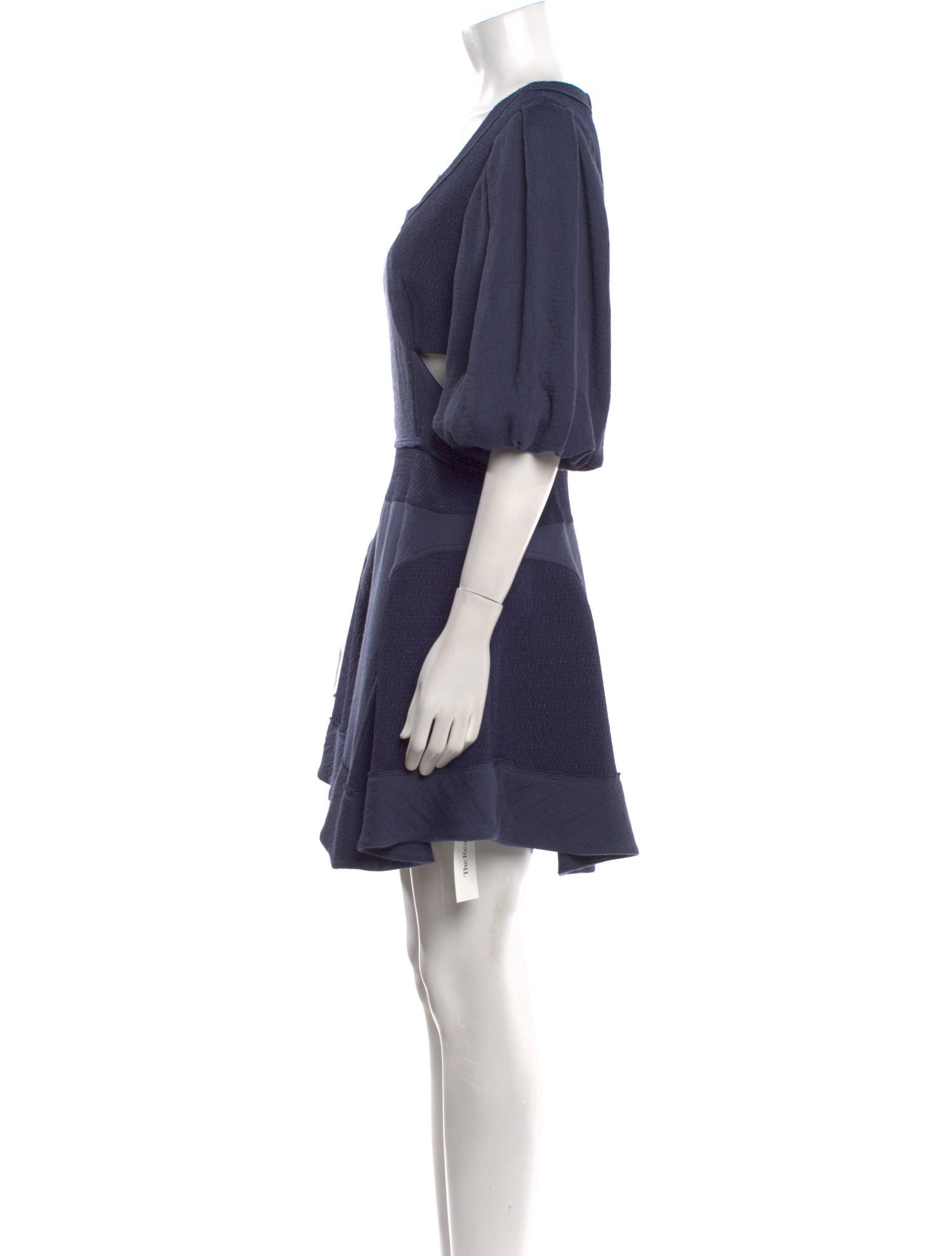 Jonathan Simkhai Scoop Neck Mini Dress