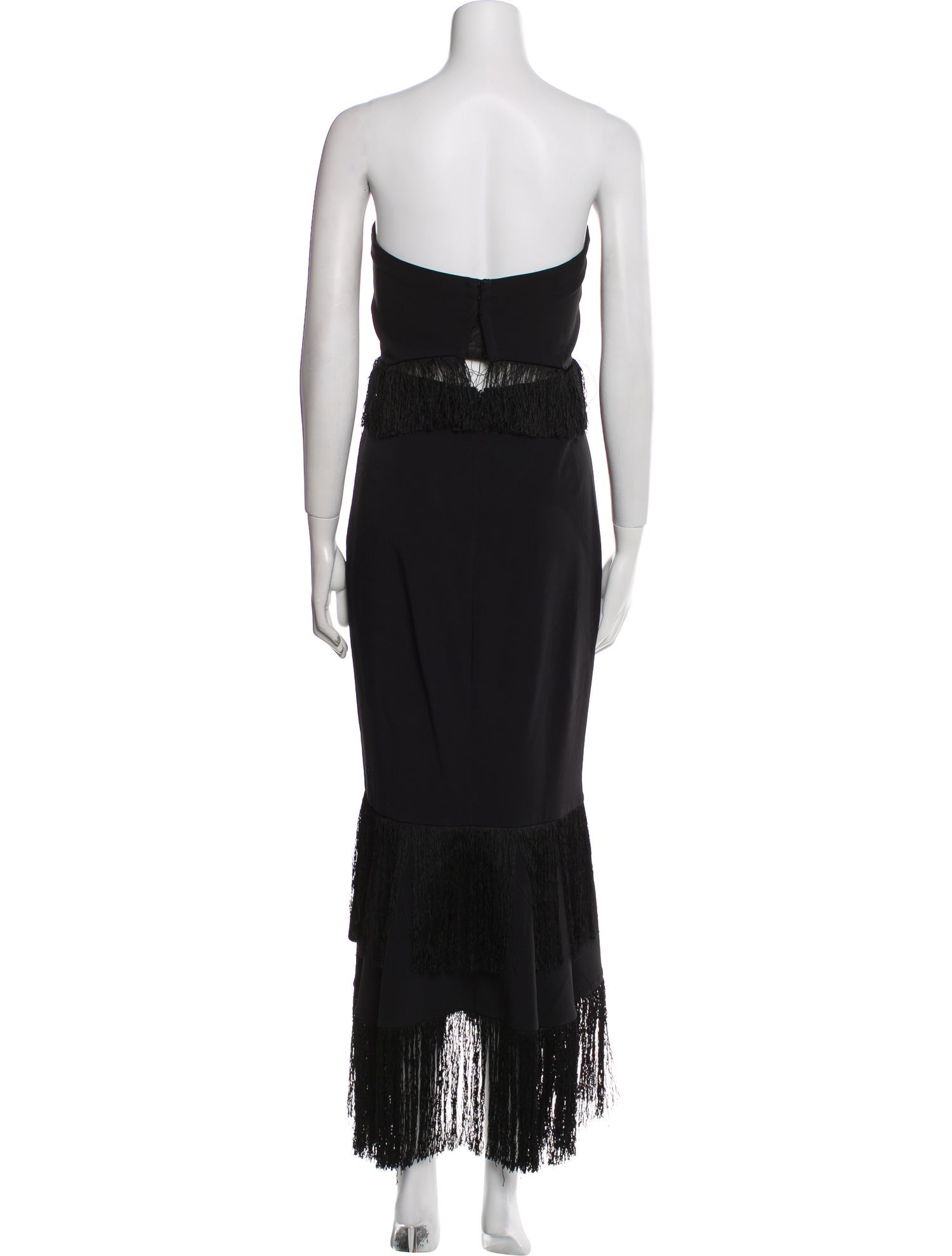 Jonathan Simkhai Strapless Knee-Length Dress