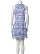 Jonathan Simkhai Lace Pattern Mini Dress