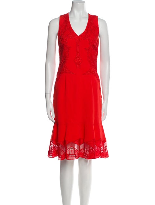 Jonathan Simkhai Lace Knee-Length Dress