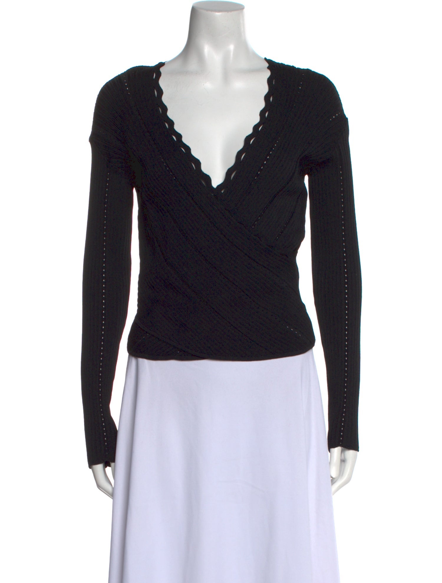 Jonathan Simkhai V-Neck Sweater w/ Tags