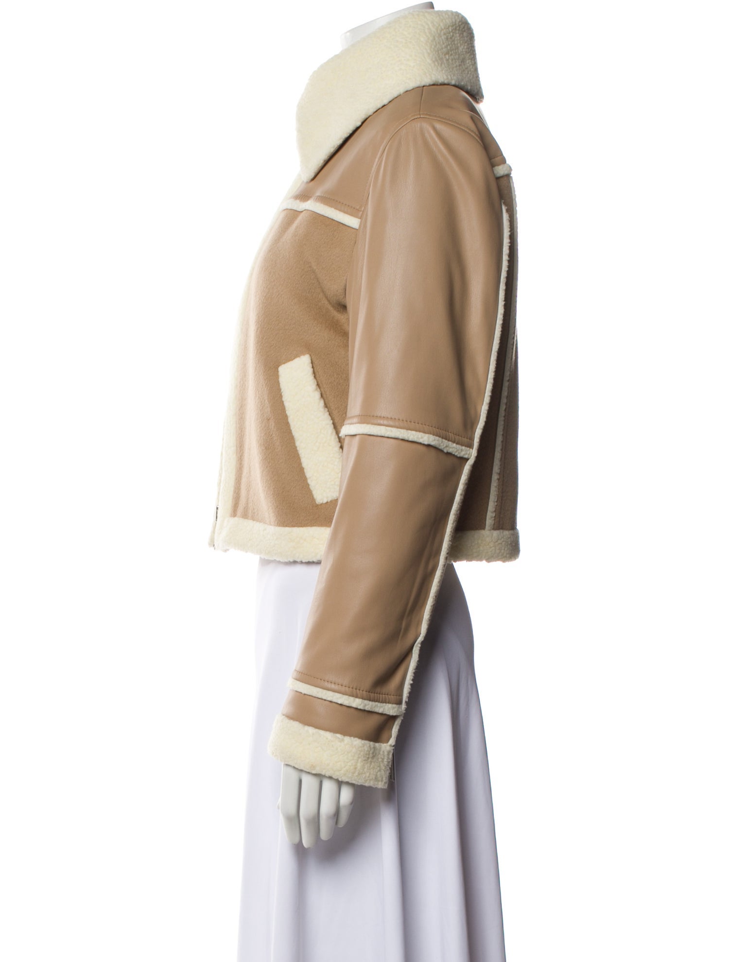 Jonathan Simkhai Virgin Wool Biker Jacket