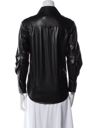 Jonathan Simkhai Long Sleeve Button-Up Top