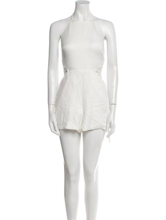 Jonathan Simkhai Halterneck Romper