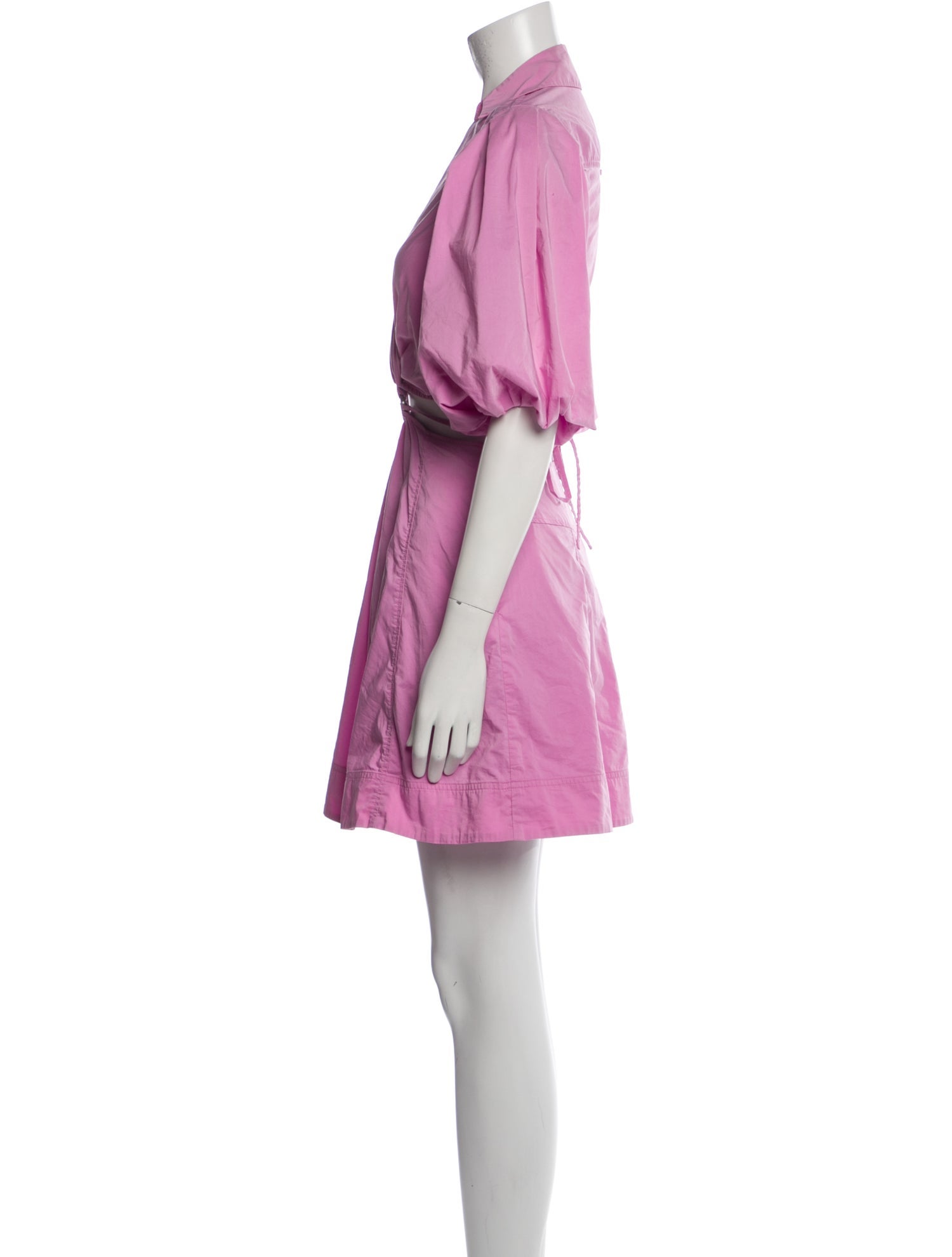 Jonathan Simkhai V-Neck Knee-Length Dress