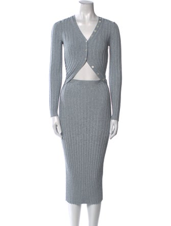 Jonathan Simkhai V-Neck Midi Length Dress