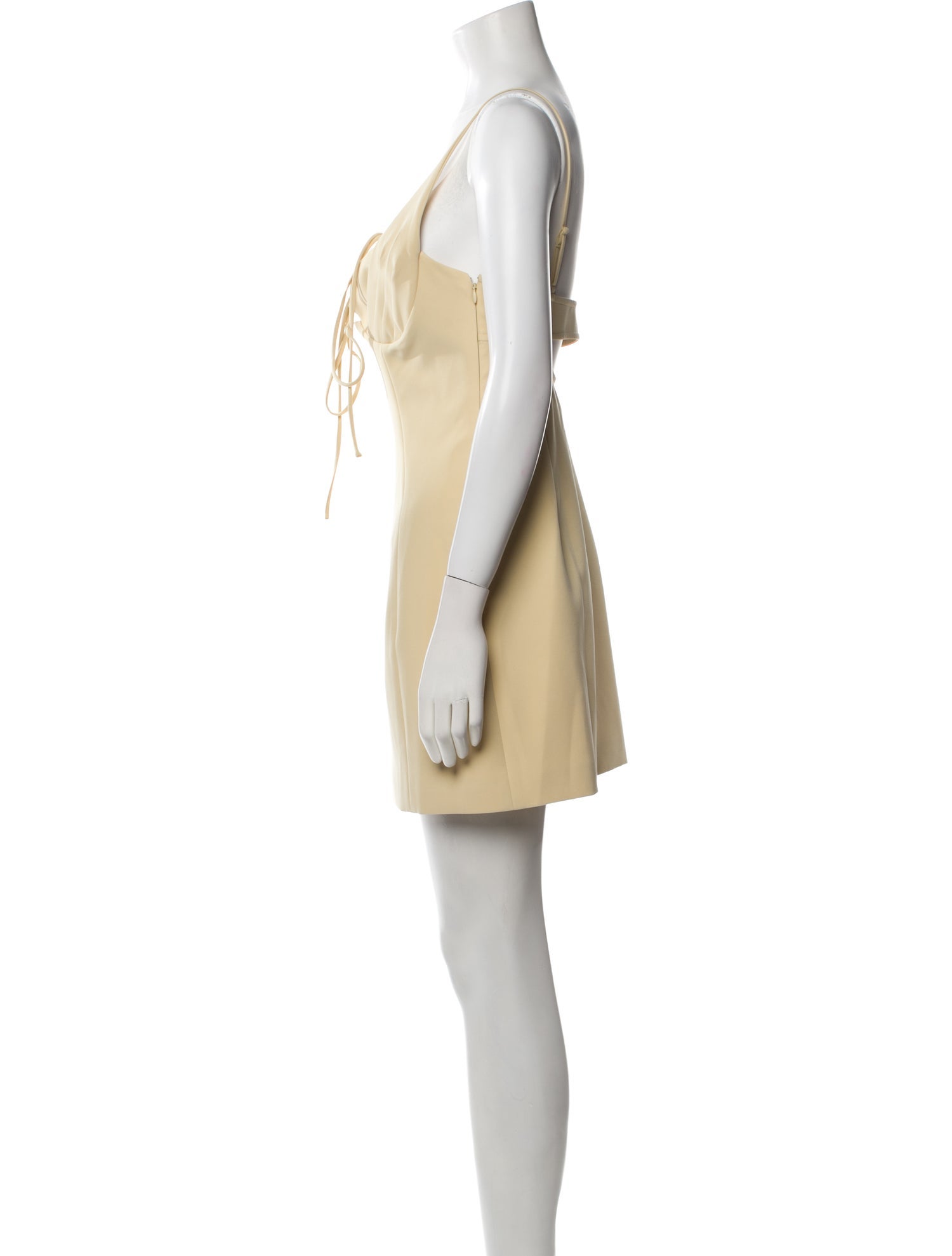 Jonathan Simkhai Square Neckline Mini Dress