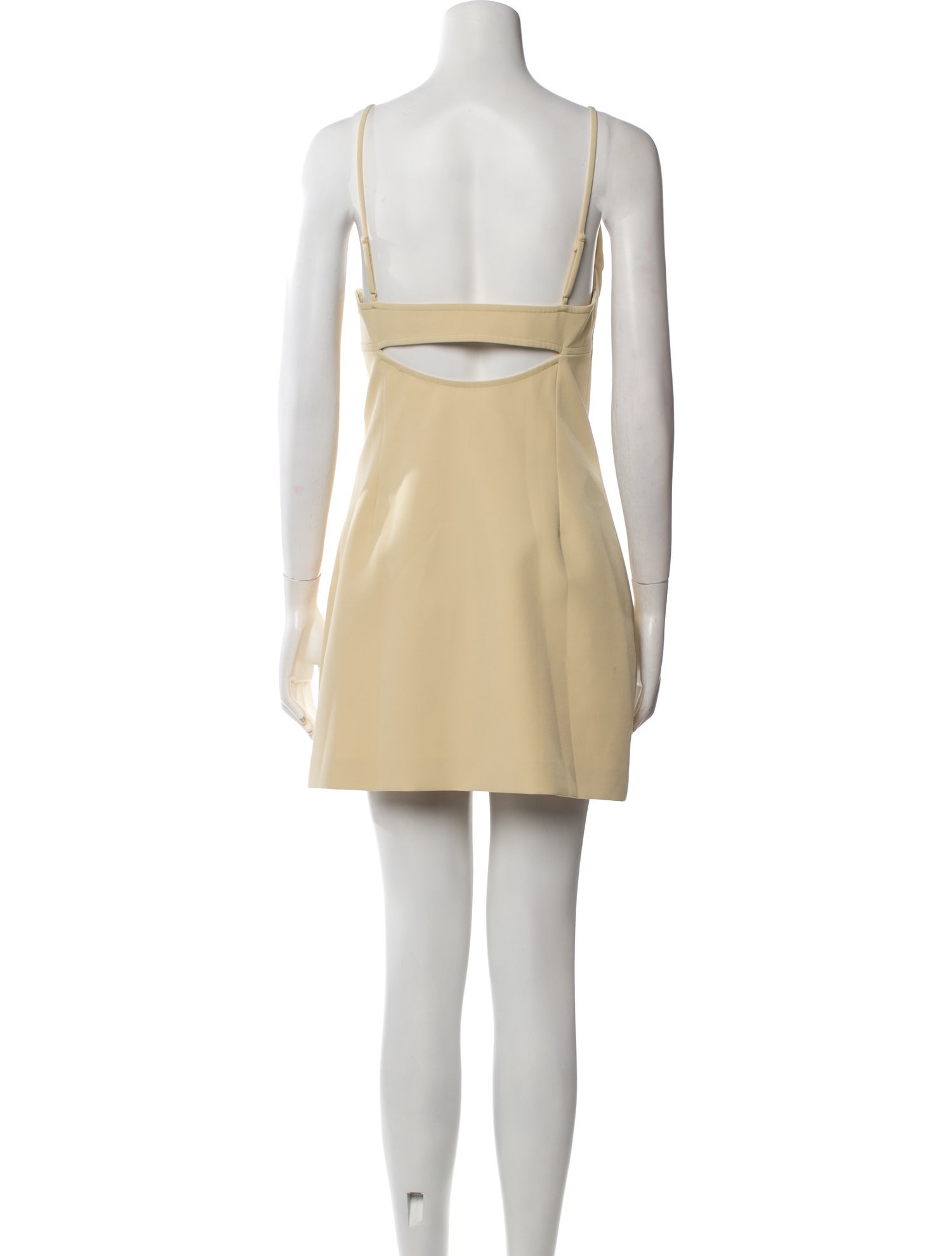 Jonathan Simkhai Square Neckline Mini Dress