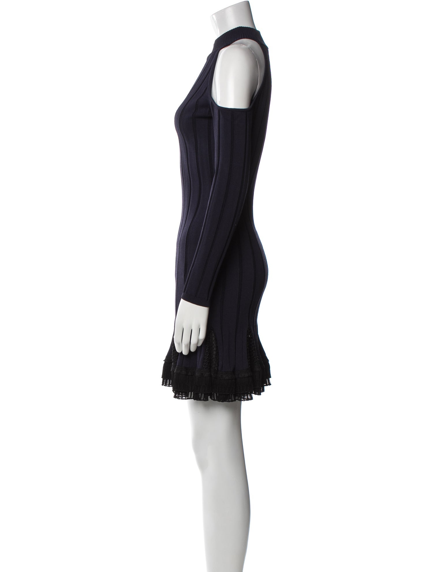 Jonathan Simkhai Mock Neck Mini Dress