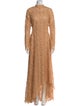 Jonathan Simkhai Lace Pattern Long Dress