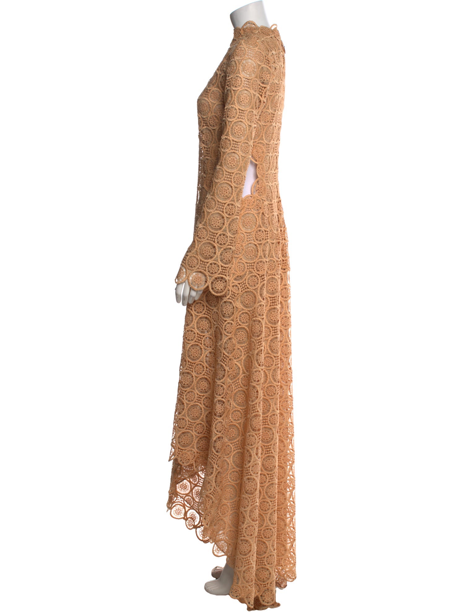Jonathan Simkhai Lace Pattern Long Dress